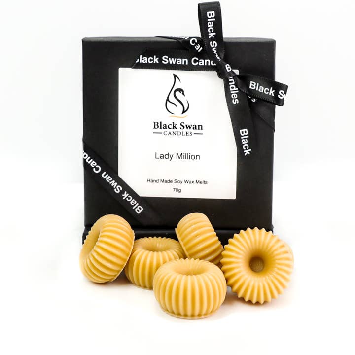 Black Swan Candles - Lady Million Wax Melts for wholesale by Black Swan Candles