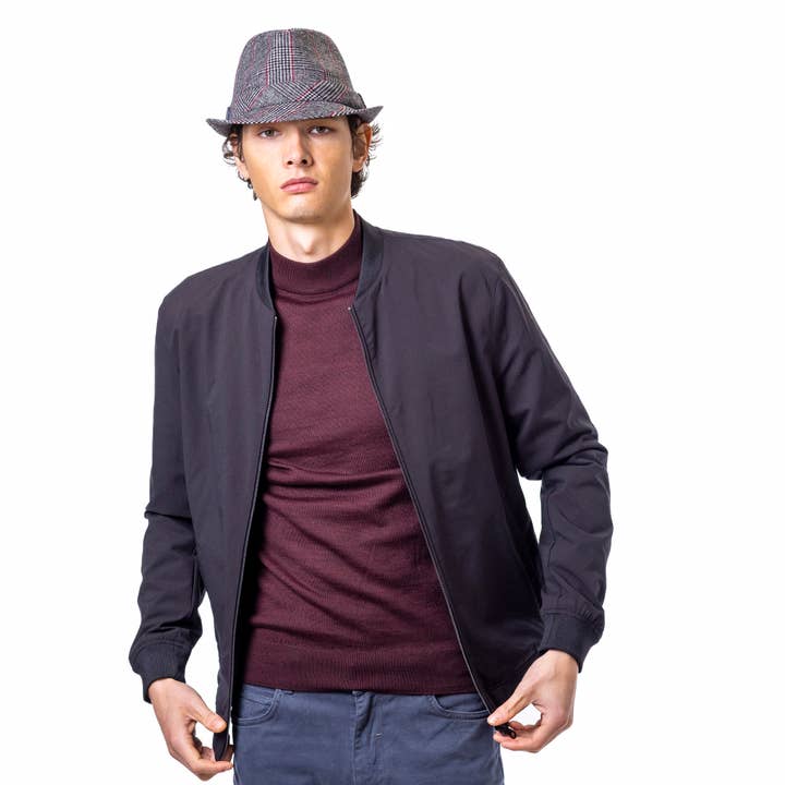 Heritage Traditions - Venta al por mayor Sombrero fedora - Hombre - Sombrero trilby de tweed Prince of Wales Elwood5