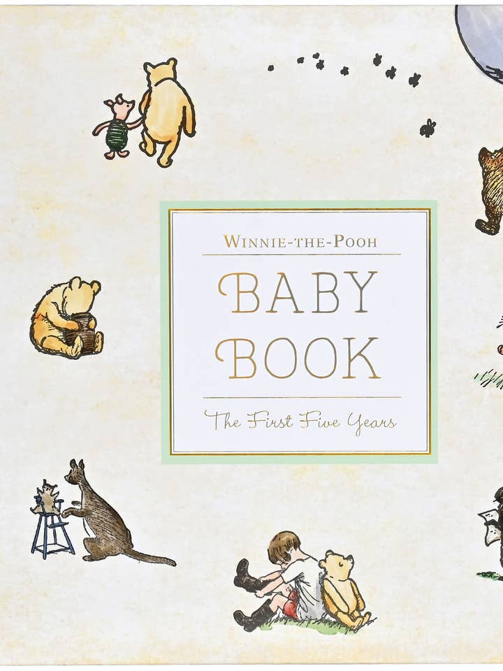 Winnie-the-Pooh Baby Book The First Five Years for wholesale by Peter Pauper Press