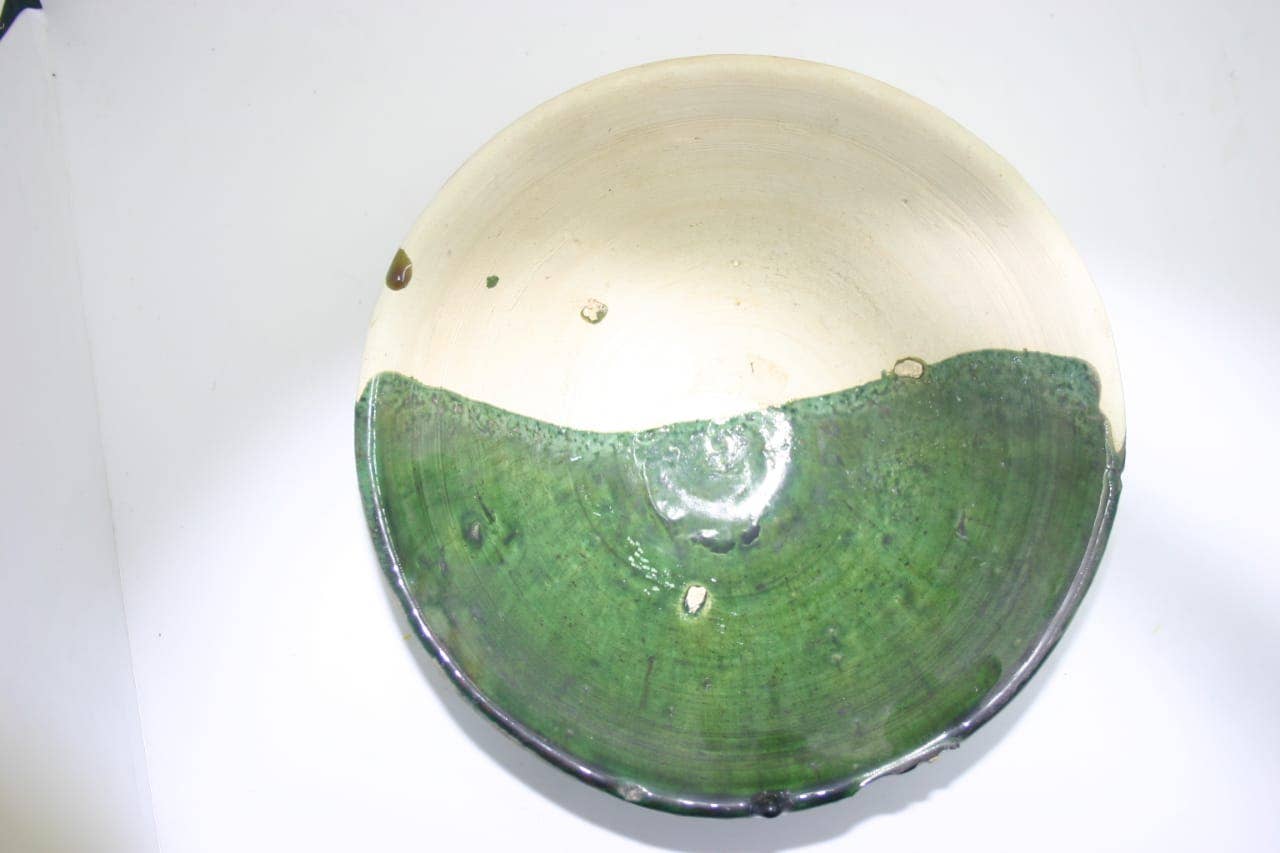 Tamegrouteshop - Wholesale Dinner Plate - Tamegroute plate half1