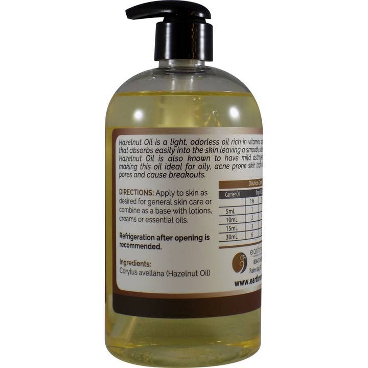 Huile de support aux noisettes pour la vente par Earthroma
