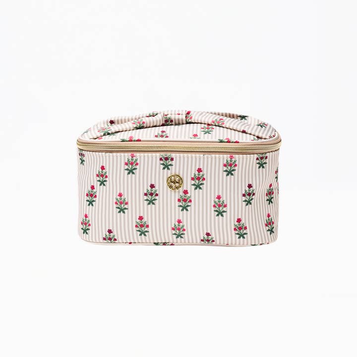 Beijo e Bolsa de Maquilhagem | Riscas de Casa de Campo por atacado de Mary Square