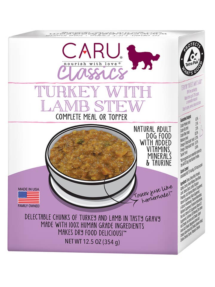 Caru Classics Turkey With Lamb Stew for Dogs for wholesale by Caru