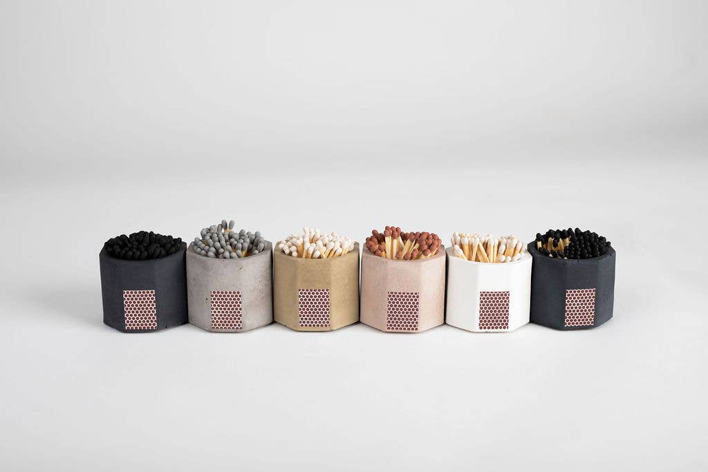 Tenn Prairie - Wholesale Match Holder - Concrete Match Holder – Modern Design with 2-Inch Safety Matches23