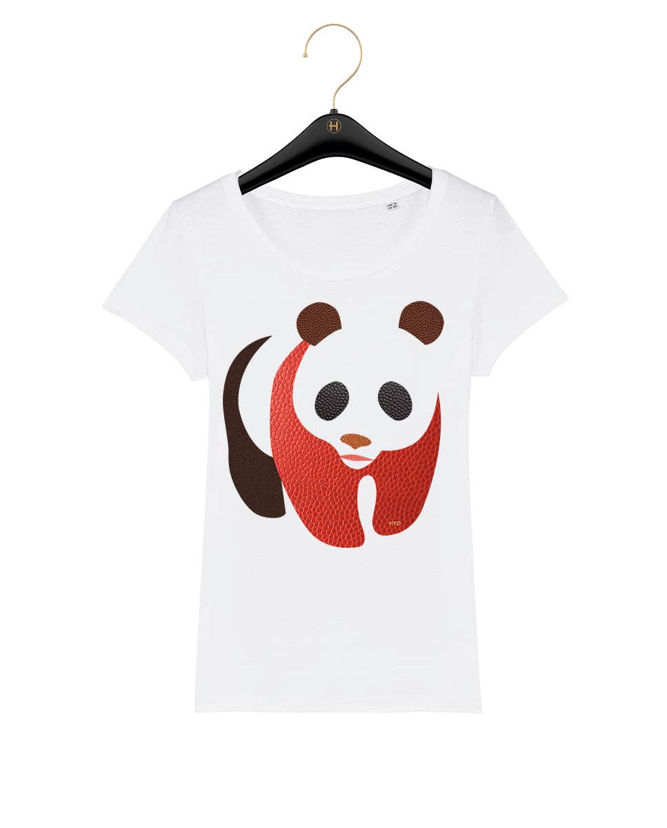 HYD T-SHIRT TSF PANDA L WHITE for wholesale on Faire1