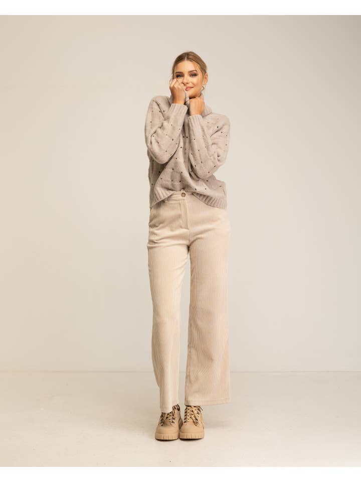 Tantra – wholesale Byxor - Dam – Tjocka raka byxor i corduroy