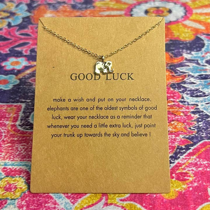 Briano Wholesale - Wholesale Pendant/Charm Necklace - Inspirational Make a Wish Necklaces With Card7