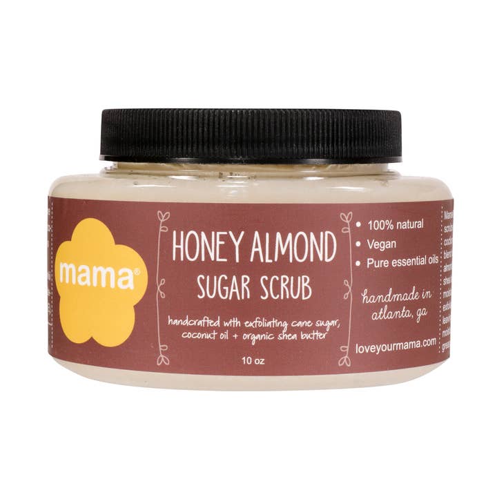 Honing amandel scrub voor wholesale door Mama Bath + Body