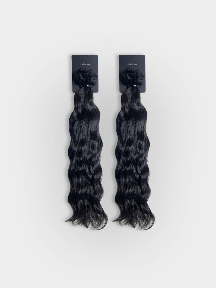 So Wavy - 16" - Weft Bundle Package of 2 for wholesale by Youshouldbehair