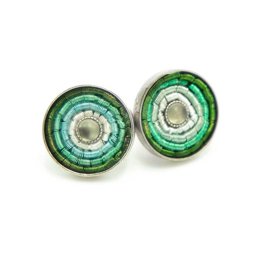 Sergio Engel jewellery – Brincos de pino por atacado – Brincos coloridos antigos Índia 047