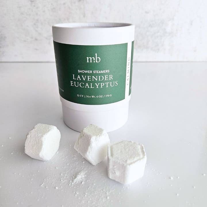 12ct Mini Shower Steamer Jars | Aromatherapy for wholesale by Milk + Body