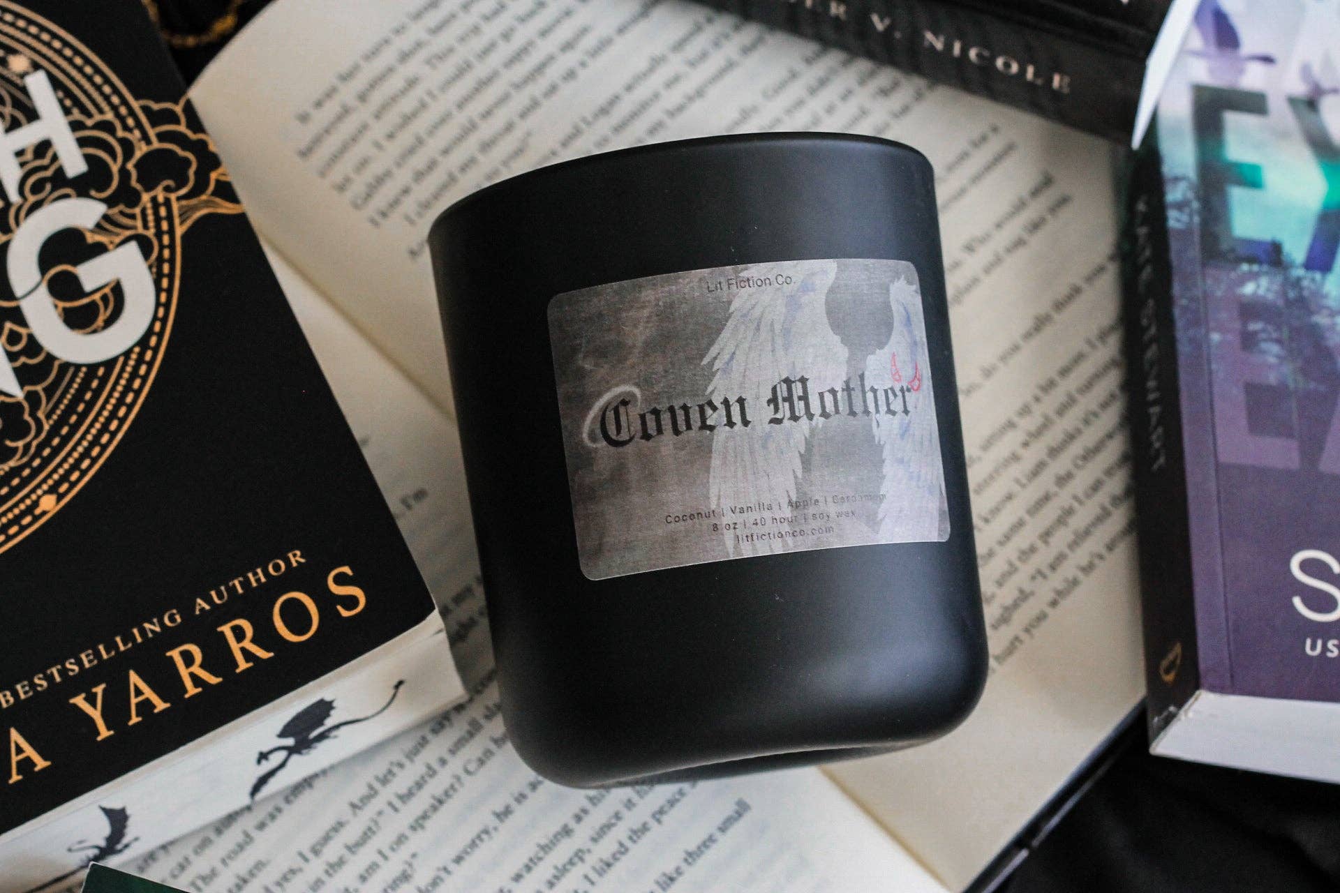 Lit Fiction Co. - Wholesale Jar/Filled Candle - Official Coven Mother Candle4