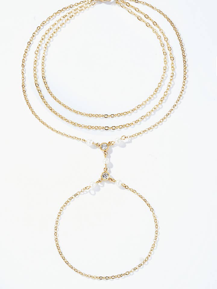 Edelstahl-Handkette 324AQ225 für den Großhandel von BYREN | ÉLINE L'ATELIER