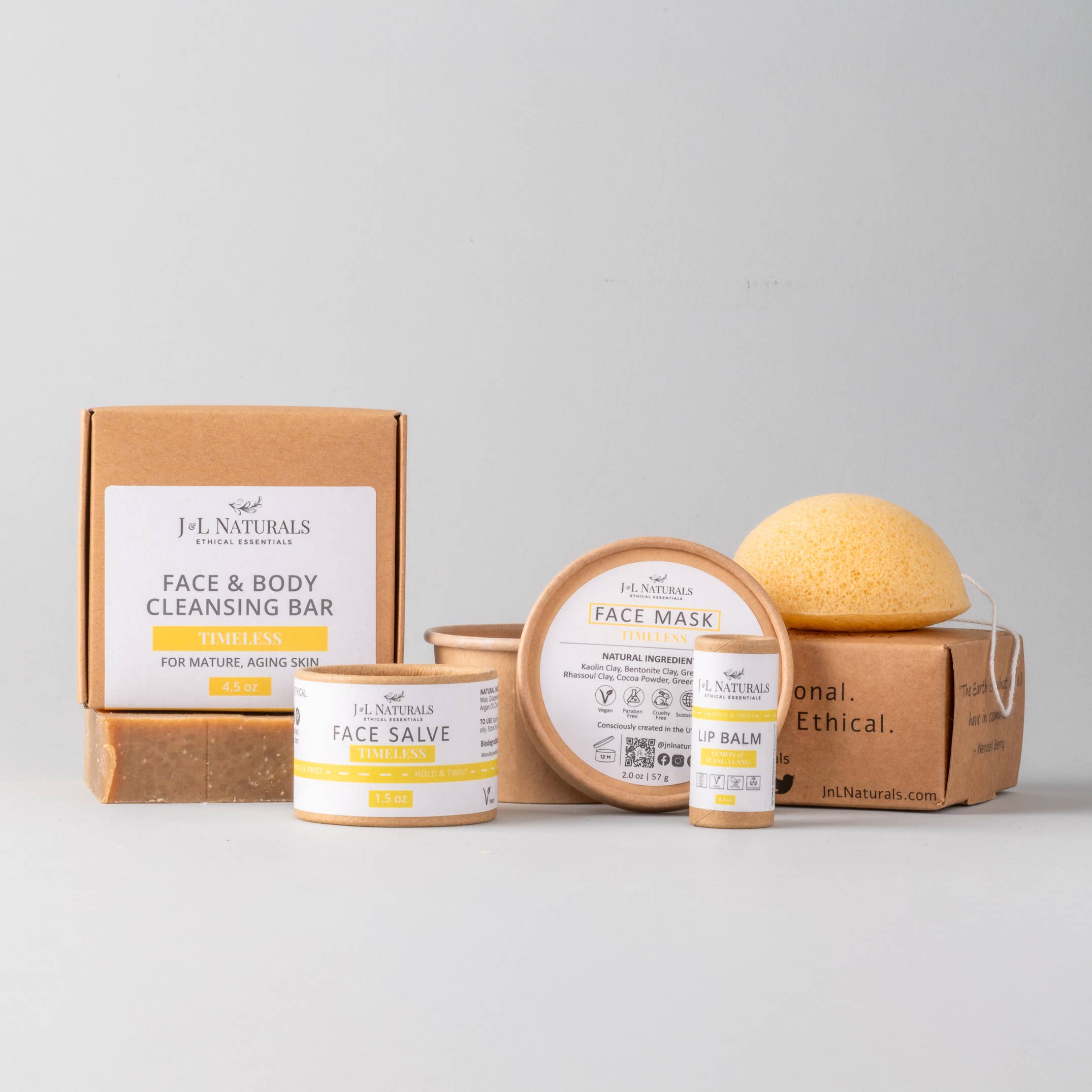 J&L Naturals - Wholesale Facial Care Set/Kit - Advanced Skin Regimen Kit - holiday accessories1