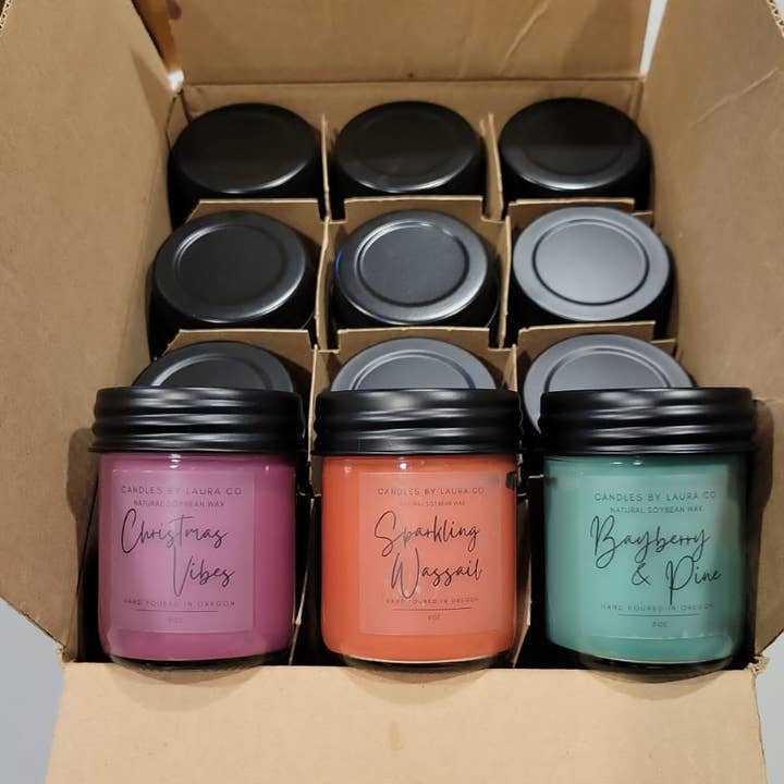 Holiday Sampler Dozen Soy pour la vente par Candles By Laura