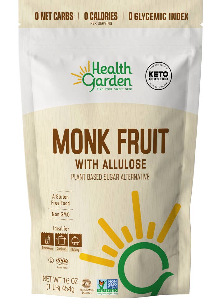 Monk Fruit med Allulose for engroshandel hos Health Garden of NY Inc.