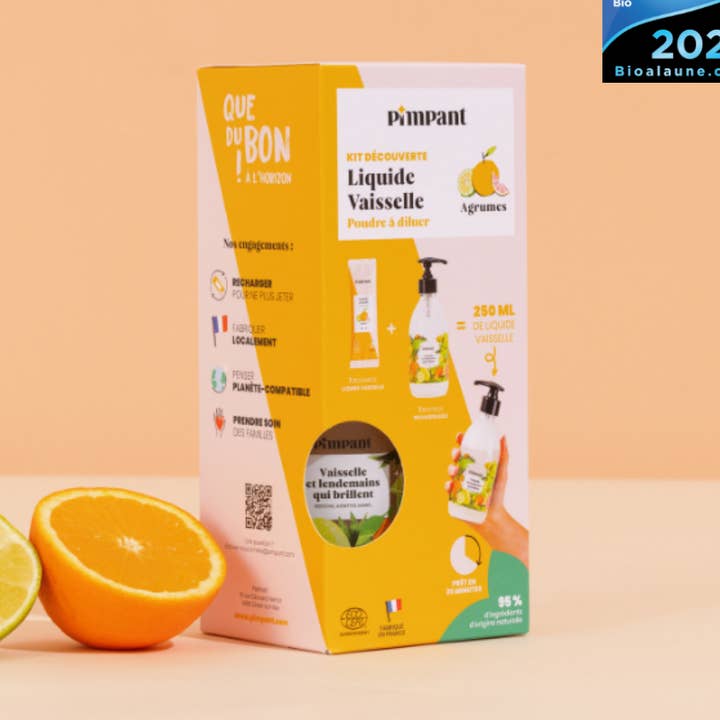 PIMPANT - Wholesale Dish Soap - Citrus Dishwashing Liquid Discovery Kit0