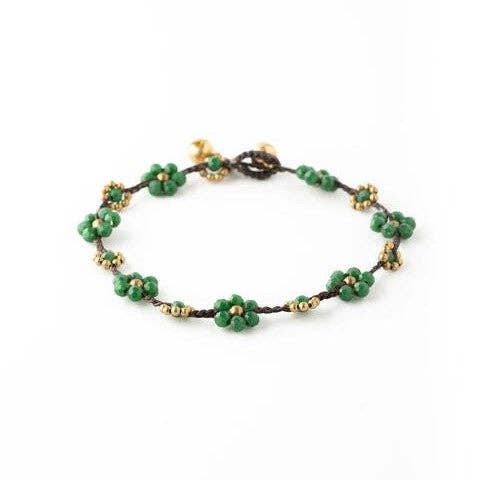 Bali Queen - Wholesale Anklet - Crystal Flower Anklet 5 Pack8