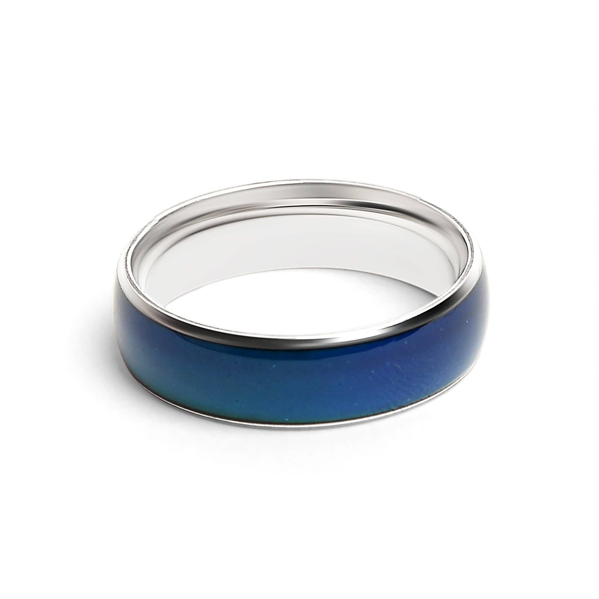 WJW - Wholesale Band/Stacked Ring - Mood Band Stainless Steel Ring2