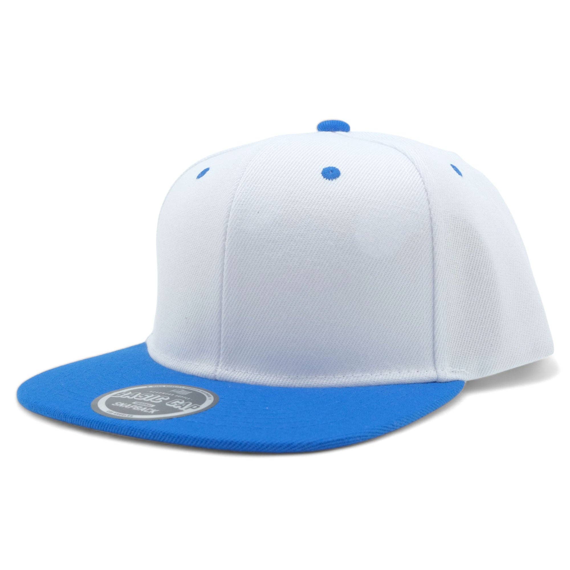 Eon Company Group, Inc - Wholesale Baseball Cap - Unisex - Blank Solid Two Tone Color Snapback Caps33