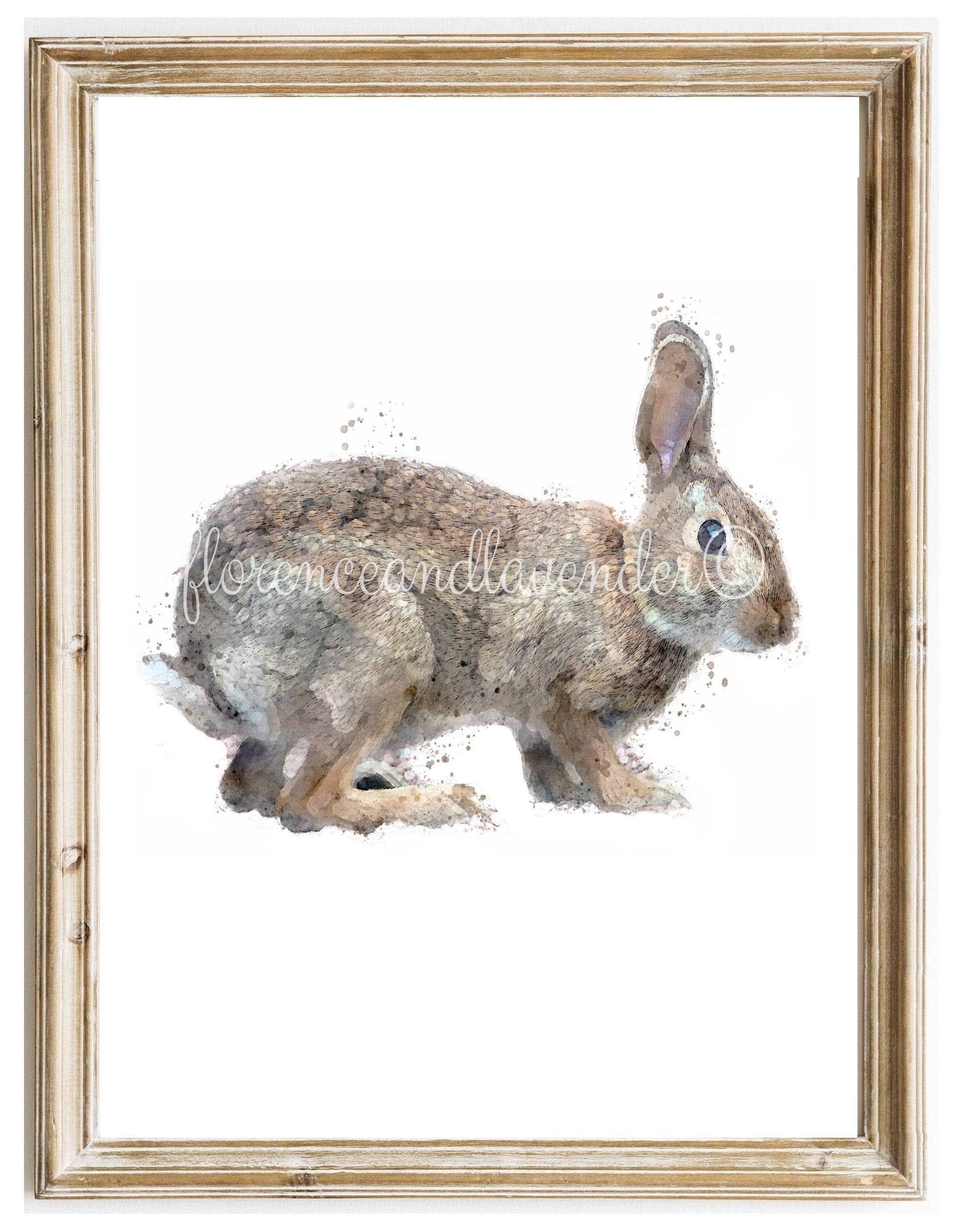 Florence & Lavender - Wholesale Art Print - Wildlife Nursery Collection3