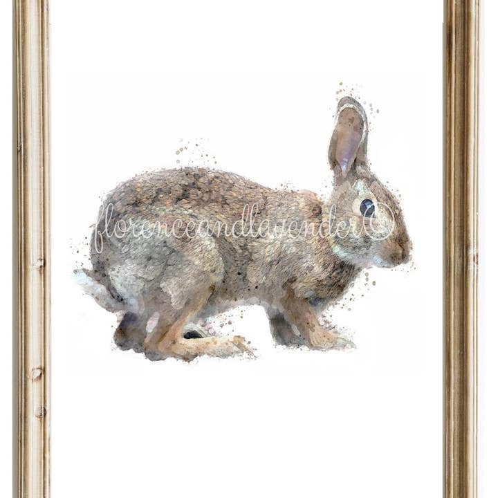 Florence & Lavender - Wholesale Art Print - Wildlife Nursery Collection3