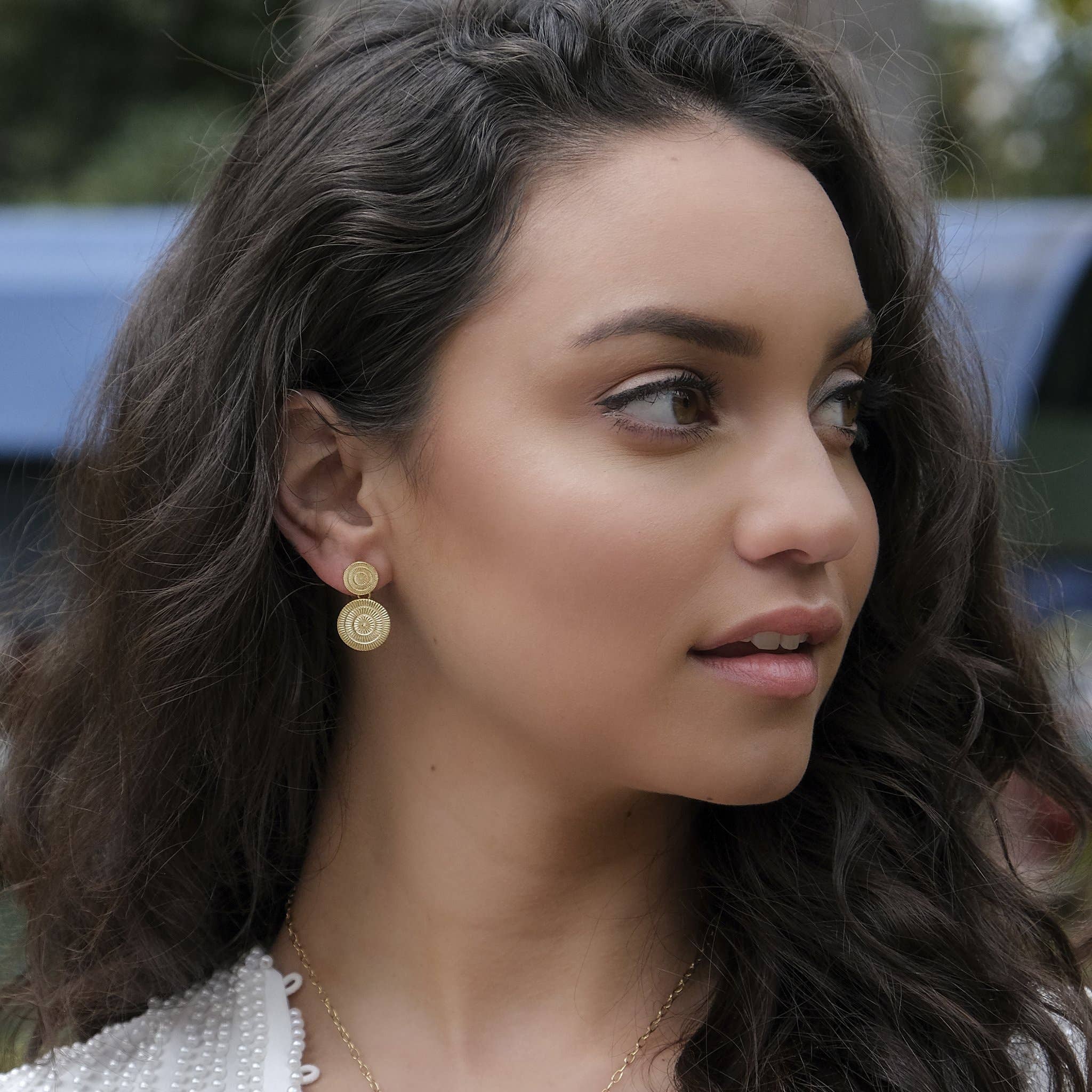 Marcia Moran - Wholesale Dangle Earrings - Ariel Textured Petite Earrings1