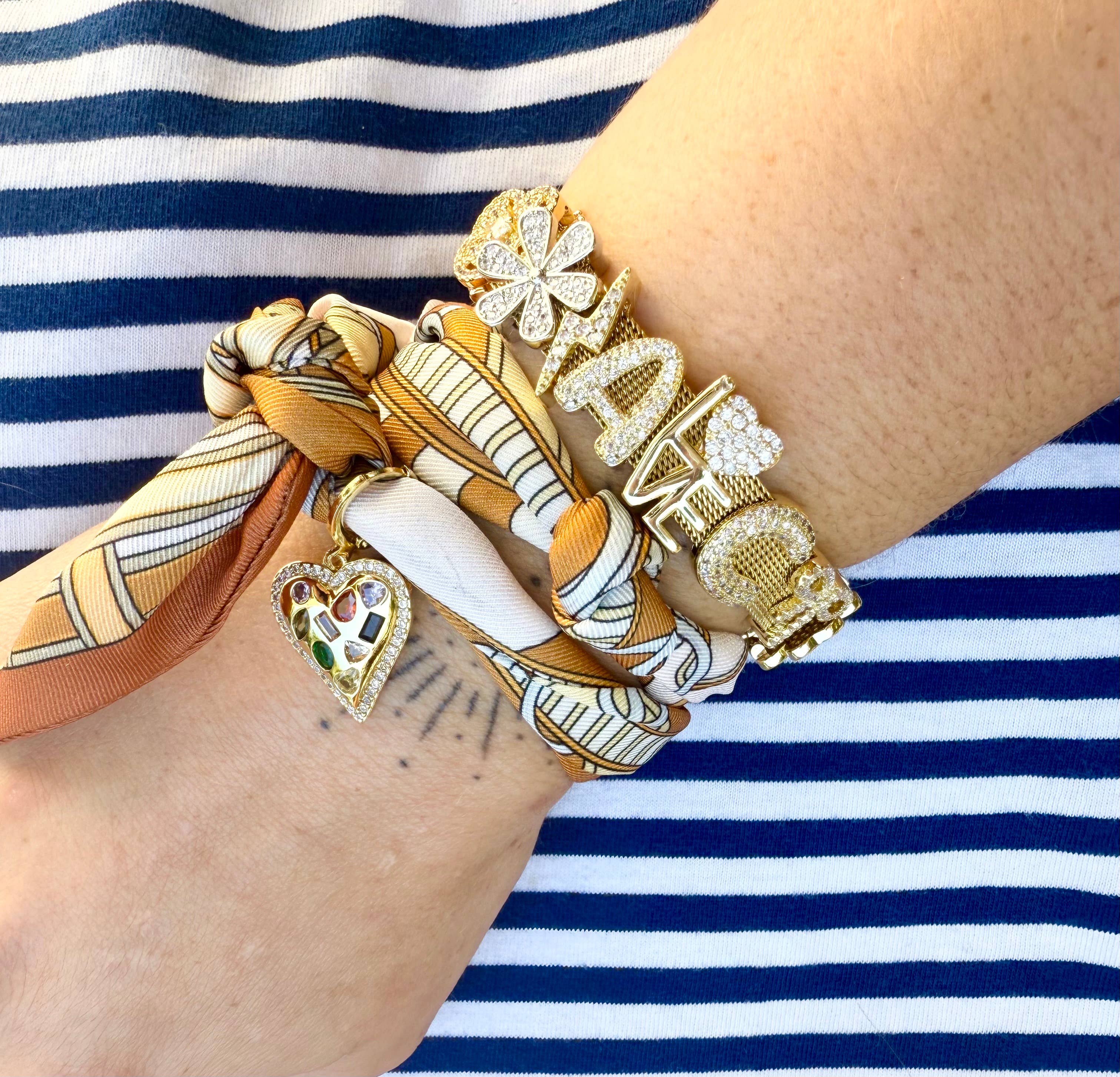 Gemelli – Pendente/pingente individual por atacado – Emory Gold CZ Slider Iniciais2