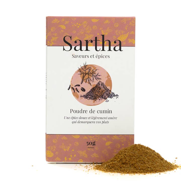 Cumin en poudre 50g origine Inde pour la vente par Sartha