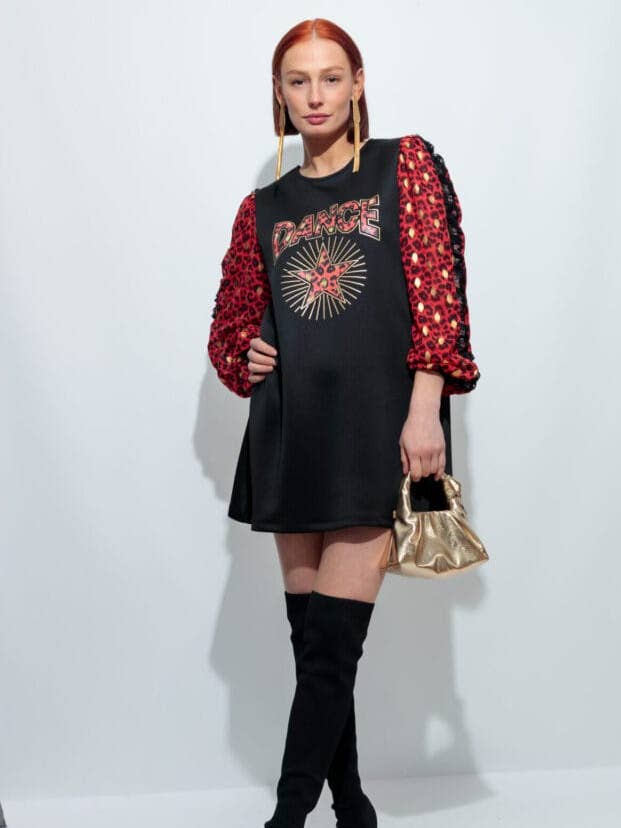 Chill&Buy - Wholesale Dress - Women's - Women's Dress Siena Dance Sleeves4