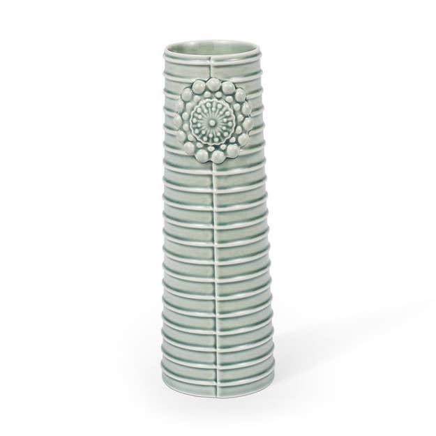 Pipanella Lines Piccolo vaso verde per la vendita all'ingrosso da parte di Dottir Nordic Design