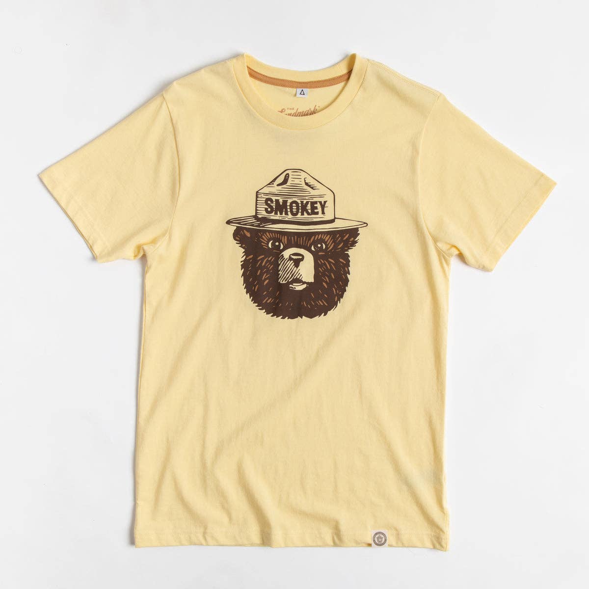 The Landmark Project - Wholesale Screen Printed T-Shirt - Unisex - Smokey Bear Logo Unisex Short Sleeve Tee0