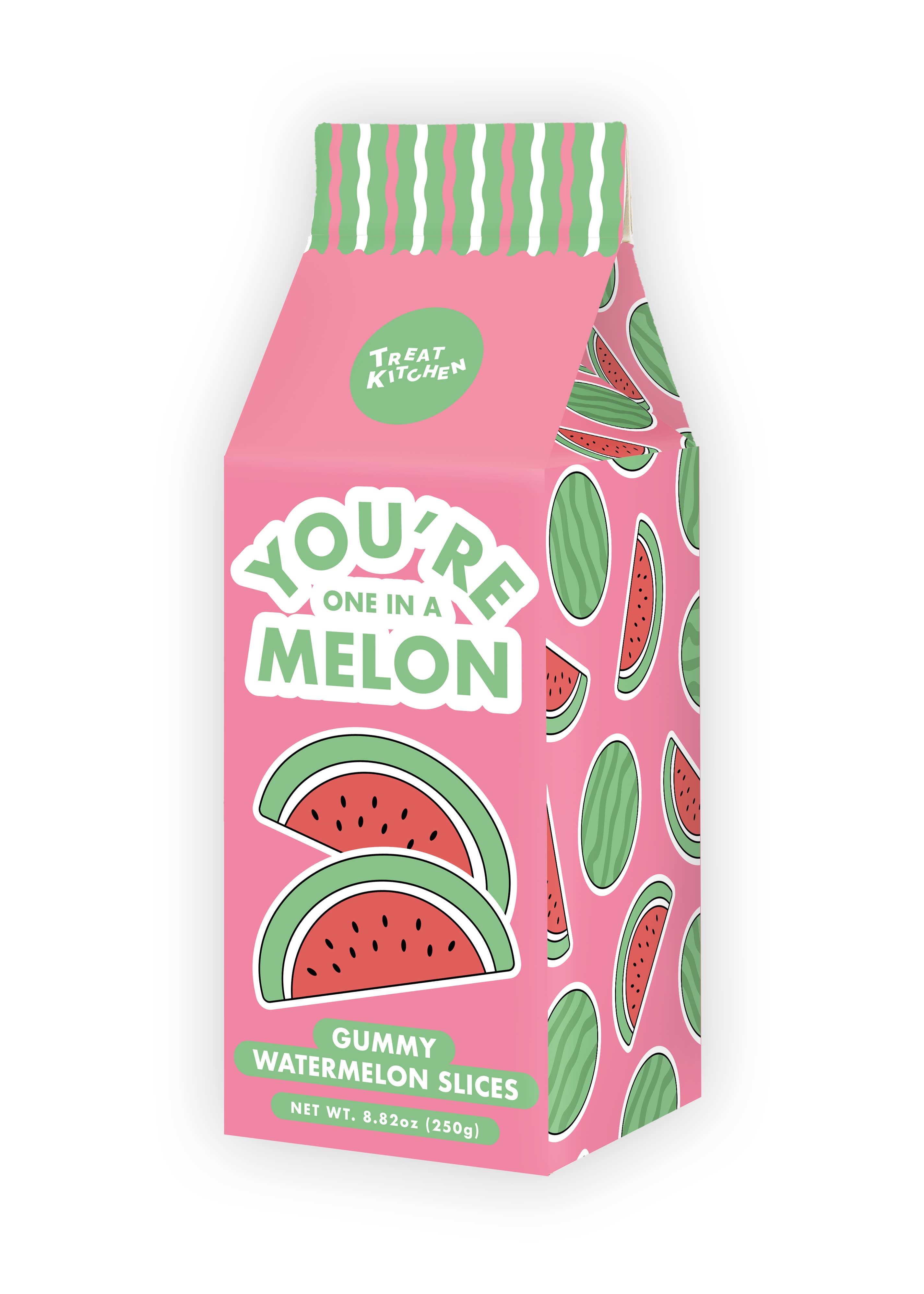 Treat Kitchen - Wholesale Gummy - Gummy Watermelons Sweet Milk Carton2