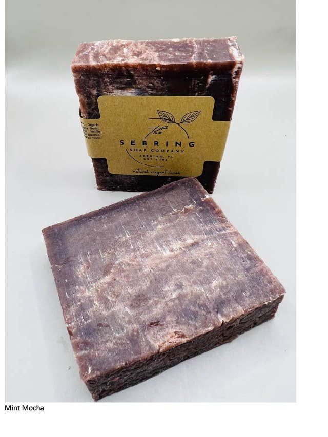 Mint Mocha Soap for wholesale by The Sebring Soap Company