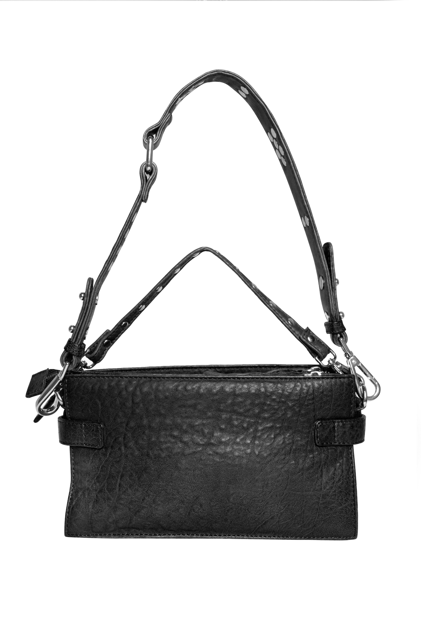 Wholesale ROCK MAMA Bubble black Leather Shoulder Crossbody