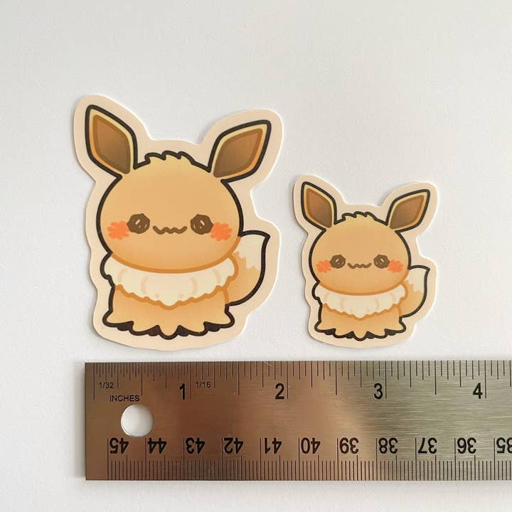 Gelly Roise - Wholesale Sticker - Mimikyu Eeveelutions Waterproof Stickers