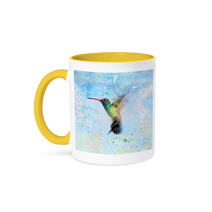 3dRose - Wholesale Coffee Mug - 3dRose, Colibri Watercolor Illustration, Mug