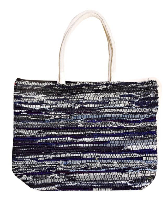 Mabelle Home - Wholesale Tote Bag - Women's - Amazon Denim Tote Bag Upcycled