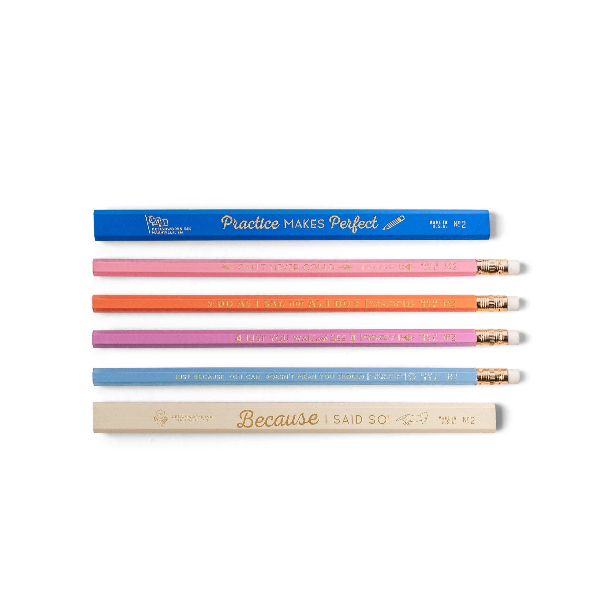 Designworks Collective – wholesale Pencil – Designworks Ink Pencil Set - Mother Knows Best2