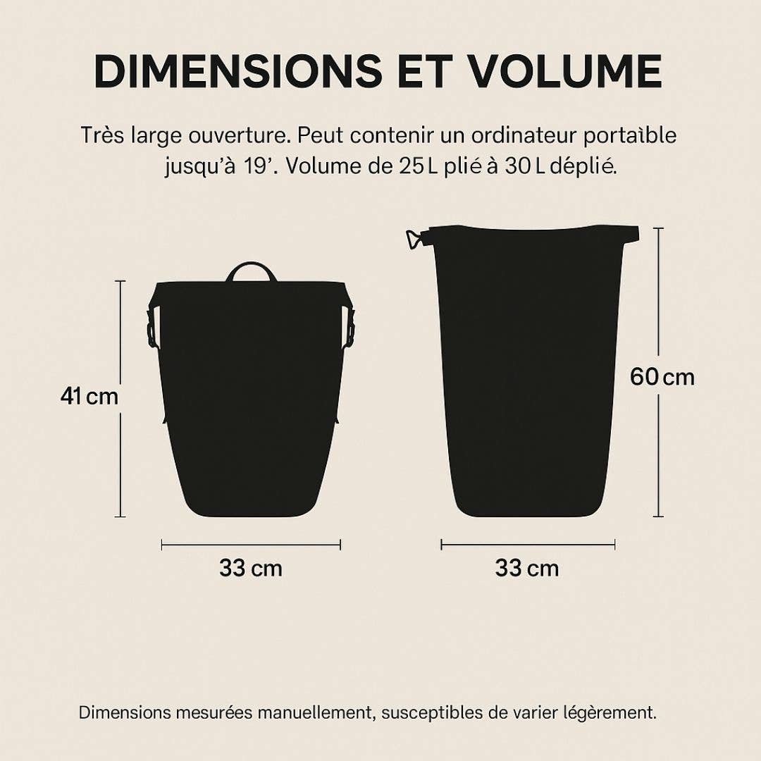 BADAWIN - Wholesale Biking Accessories - Hind Blue 25/30L 2in1 Luggage Bike Bag 12