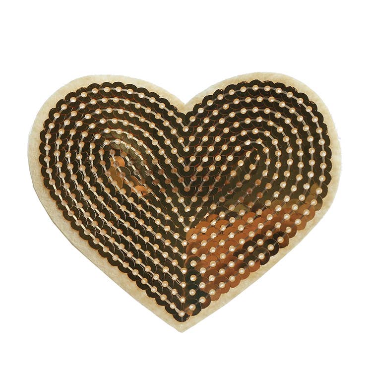 Sparkle Sisters by Couture Clips – wholesale Hair clip – Child – Large Sequin Heart Hair Clip2