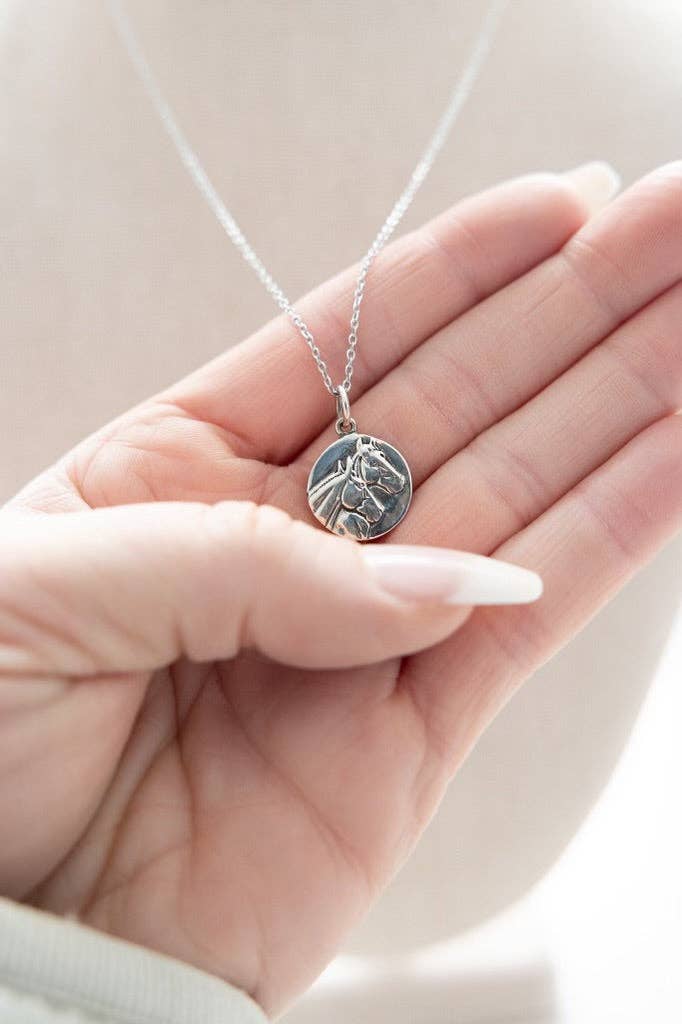 Bridle Up Hope Shop - Wholesale Pendant/Charm Necklace - Equine Friends Necklace1