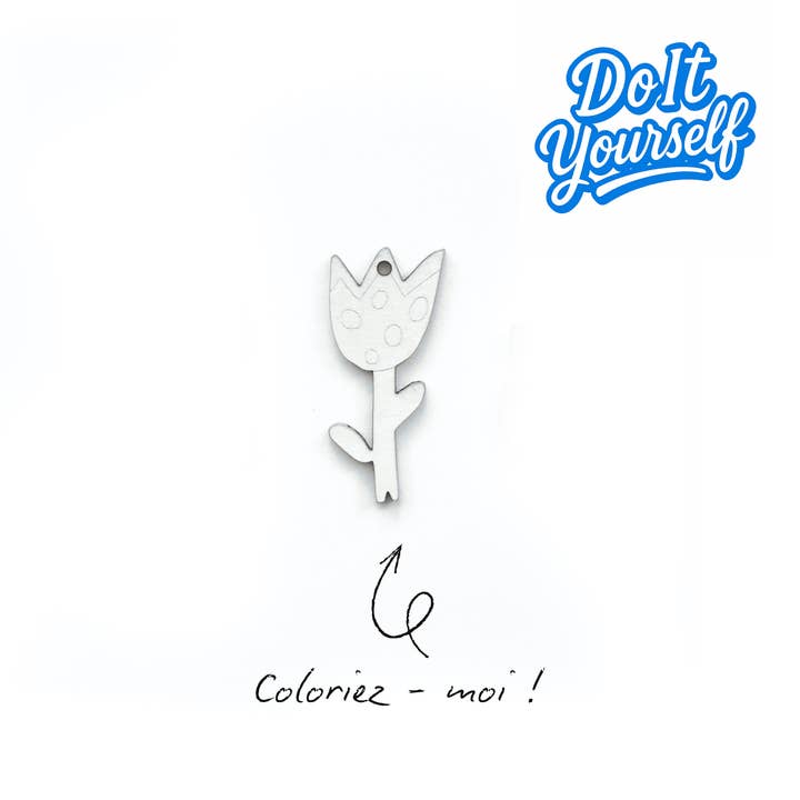 Breloques DIY - Fleur pour la vente par Matcha Paris