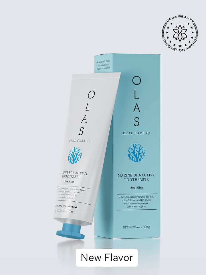 OLAS Marine Sea Mint Toothpaste for wholesale by OLAS Wellness