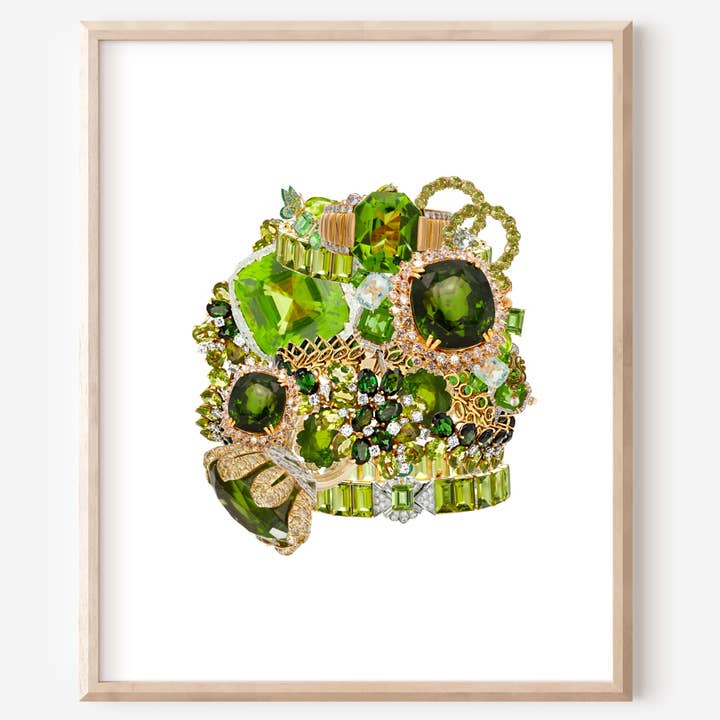 Geboortesteen Kunstprint — Augustus — Peridoot voor wholesale door HoldThatPunch