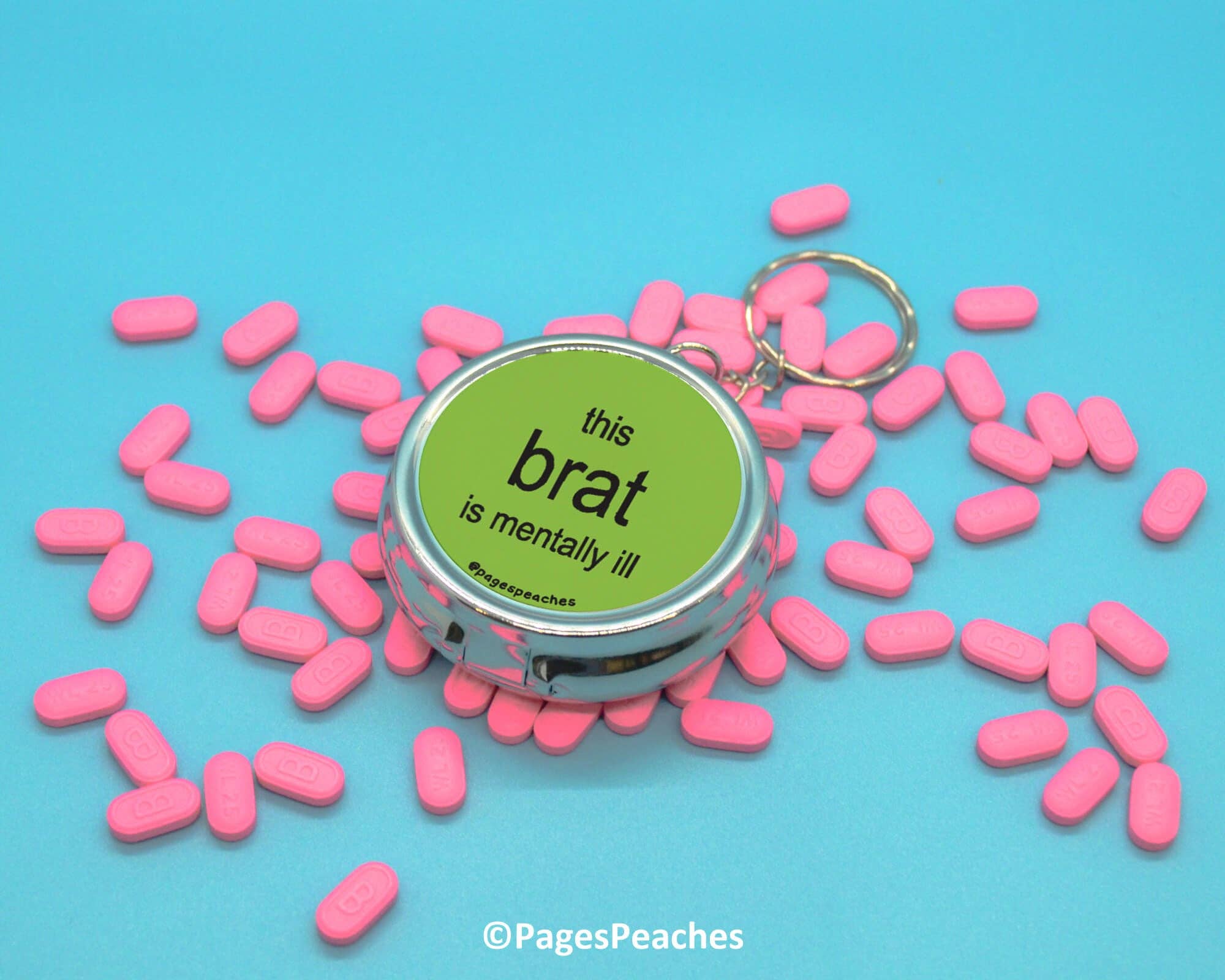 Page's Peaches – Engroshandel Pillesortering – Brat pilleetui med 3-vejs organizer4