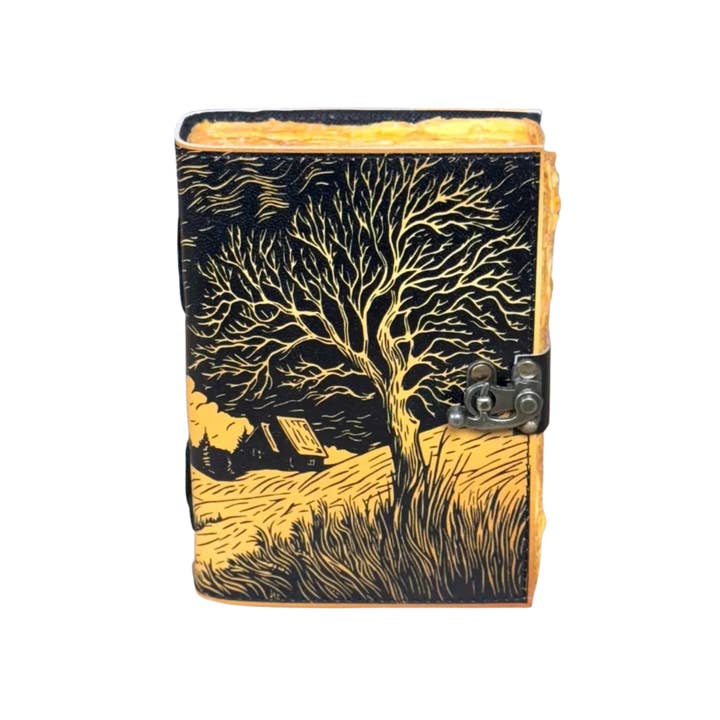 Journal de Voyage en Cuir Vintage Celtique pour la vente par Billion Brothers