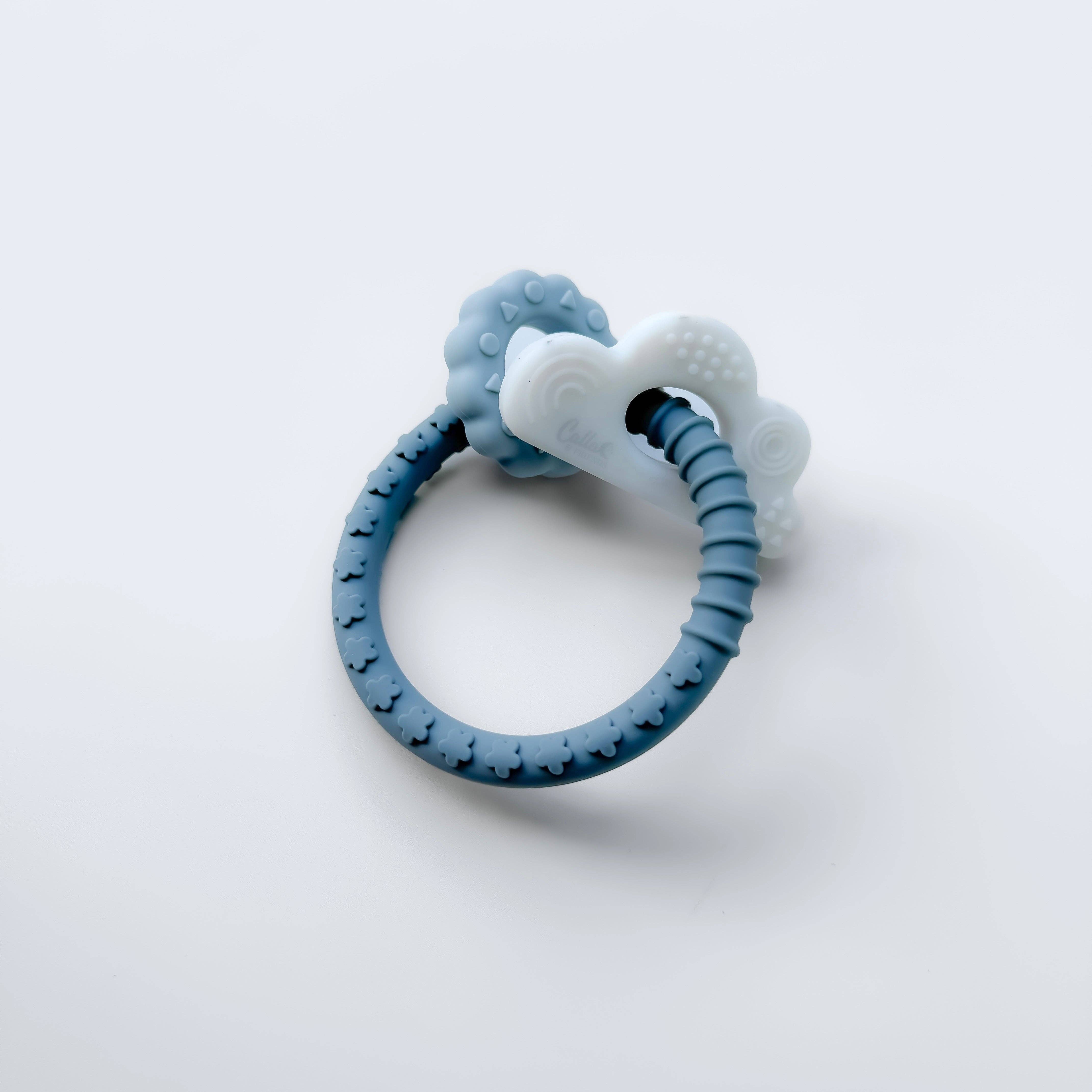 Calla & Friends - Wholesale Teether (Not Clip-On) - Baby - Cloudy Days Silicone Teether9