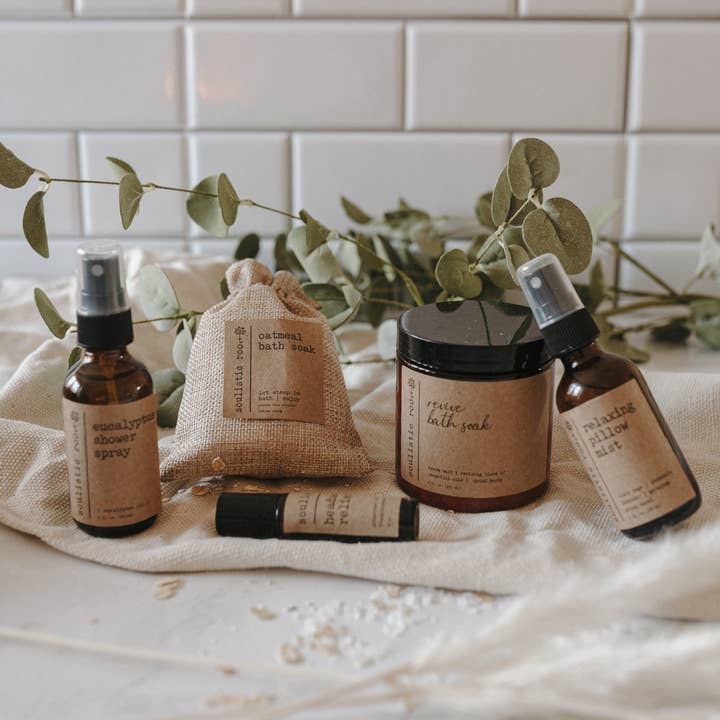 Soulistic Root - Essential Oils & Self Care Gifts - Wholesale Bath & Body Set - Spa Gift Set | Wellness + Relaxing Self Care Gift for Women