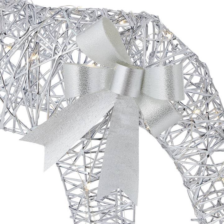 Seasonal LLC - Wholesale Christmas Decoration - Metallic Silver Reindeer with Warm White LED Lights (Plug In) Sold Separately5
